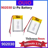 902030 3.7V 800mAh Lithium Polymer Rechargeable Battery For MP3 MP4 GPS DVD Bluetooth Earphone Selfie Stick Car Recorder Scale
