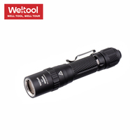 Weltool W1 Flood LEP concentrated far-range flashlight 175,000 cd white laser--Black