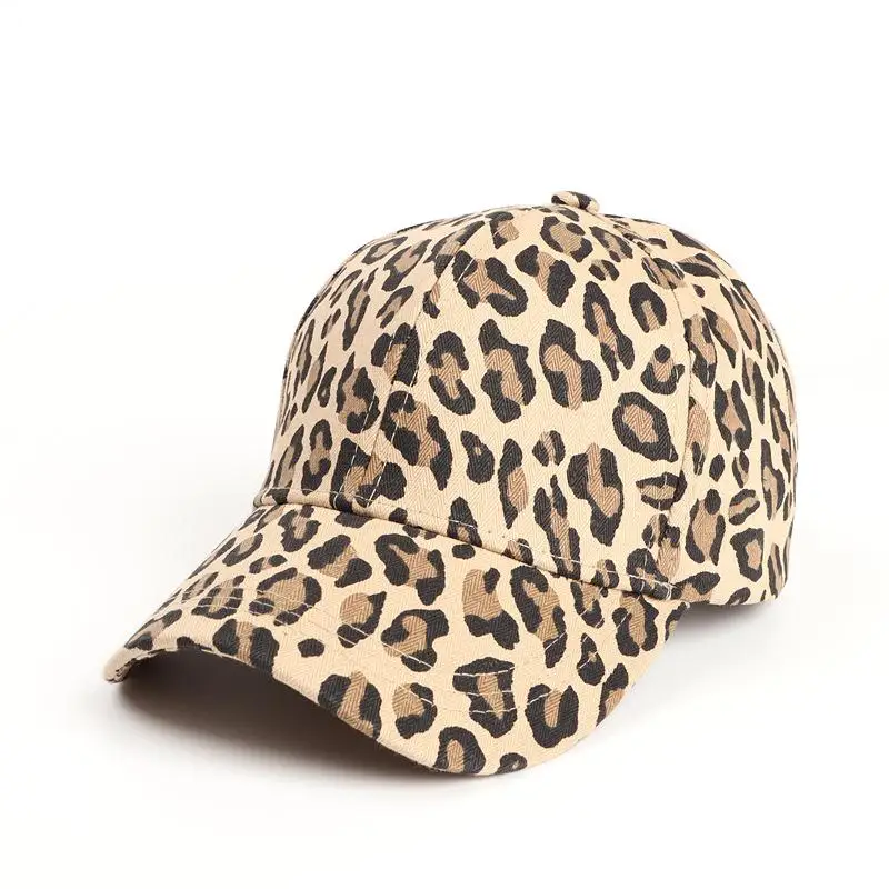 

Hot sales Unisex Leopard Print Zebra Print Baseball Cap Hip Hop Cap Men's Women's Animal Print Sun Hat Adjustable Cap Gorras