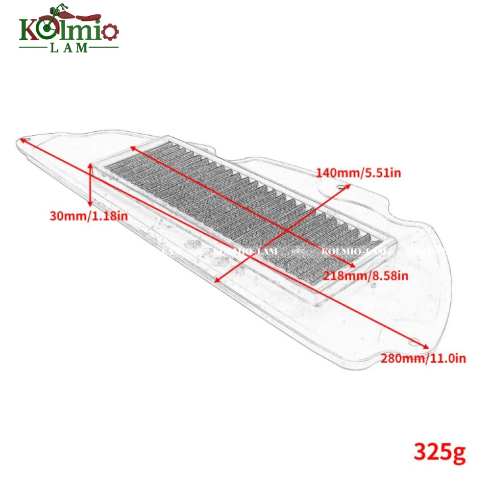 Luftfilter-Einlassreiniger passend für HONDA 2007 - 2019 SH300 NSS300 Forza 300SH 300 NSS 300 2019 2018 2017 2016 2015 2014 2013 – Detail 8