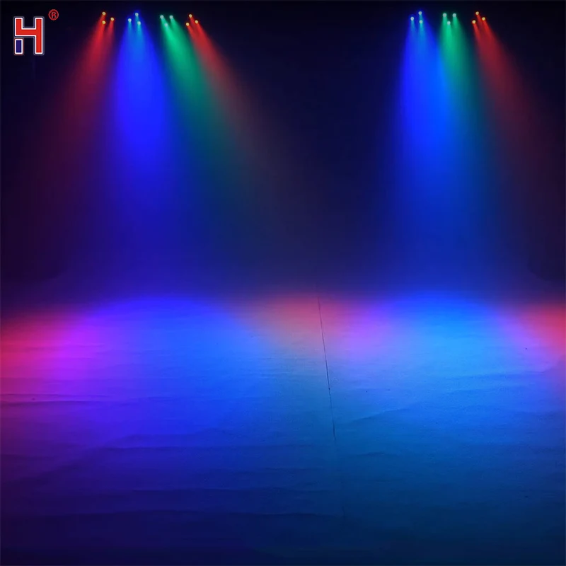 Led Flat Par Licht 12X3W Rgbw Podium Licht Scenische Verlichting Kerst Decoratie Dj Apparatuur Discolamp Hoge Kwaliteit Dmx Controle