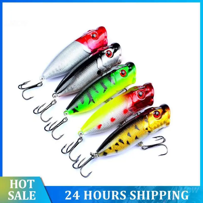 Bass Lures Diverse Colors Improved Hook Penetration Realistic Swimming Action 11g Lures Popper Fishing Popular Popper Lures