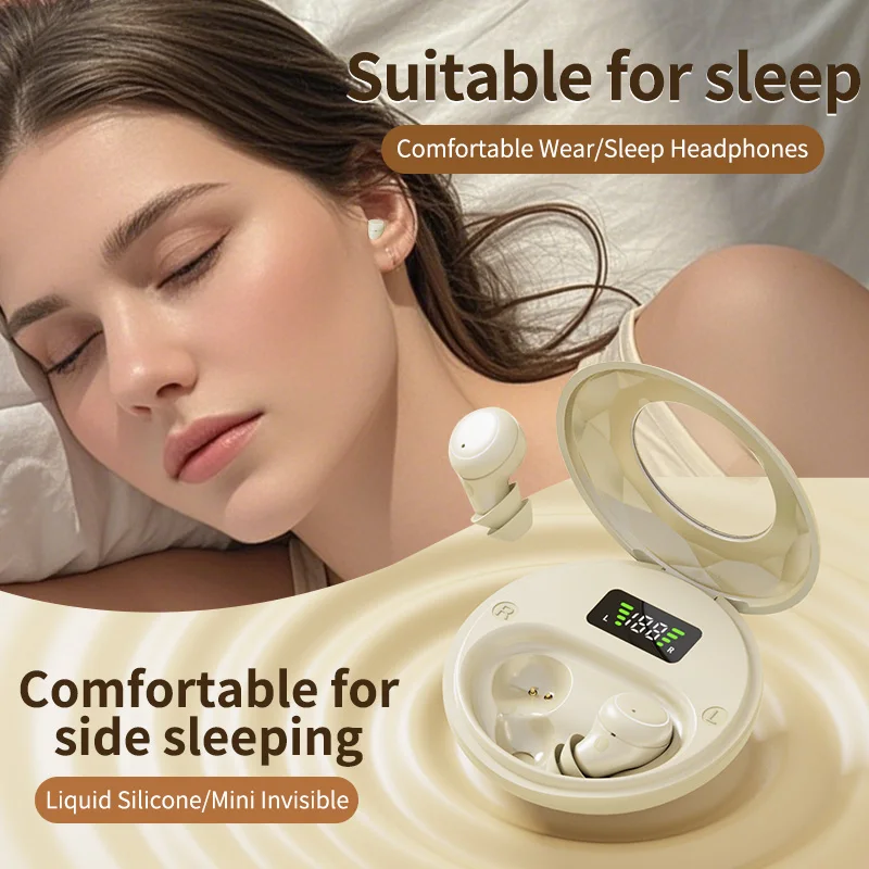 

Wireless Bluetooth Earphone Noise Cancelling Earbuds in Ear Buds Mini TWS Headphone Headset Blutooth Phone Blootooth Cellphone