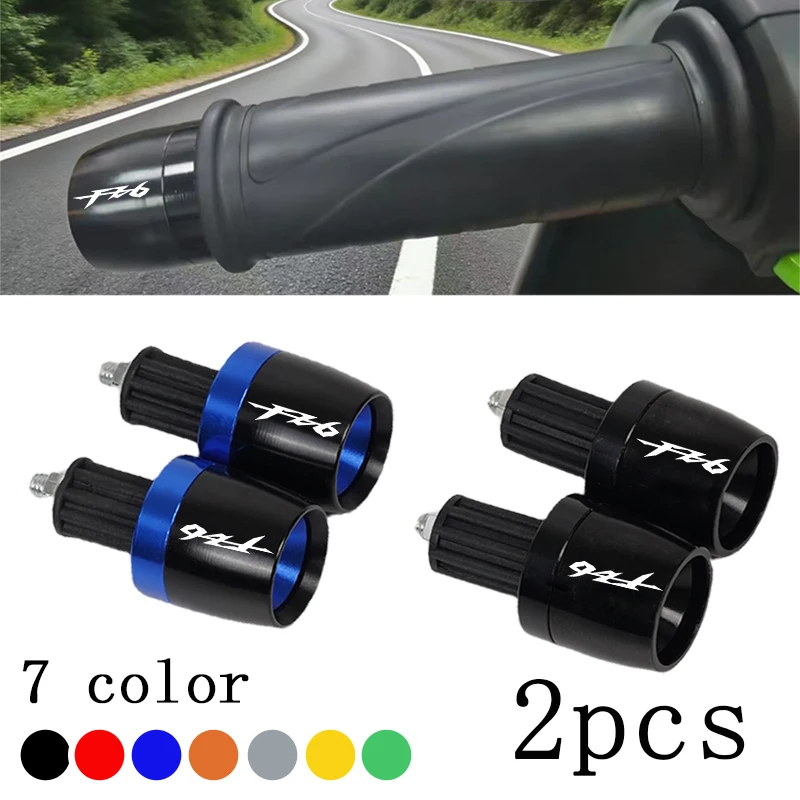 

Для Yamaha FZ6 FZ-6 FZ 6 6N FZ-6N S2 FZ-6N FZ аксессуары, ручки для руля мотоцикла, наконечники, крышка, 22 мм, ручка, противовес, заглушка