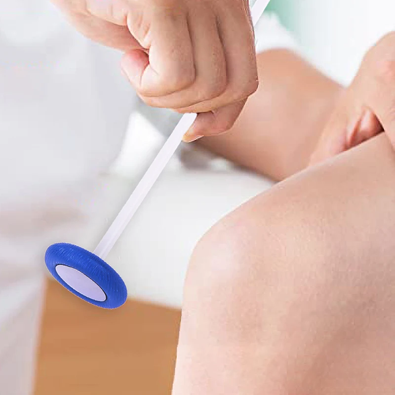 1 قطعة الطبية العصبية قرع فحص الركبة التشخيص قرع منعكس تدليك وتر مطرقة مستديرة أداة صحية