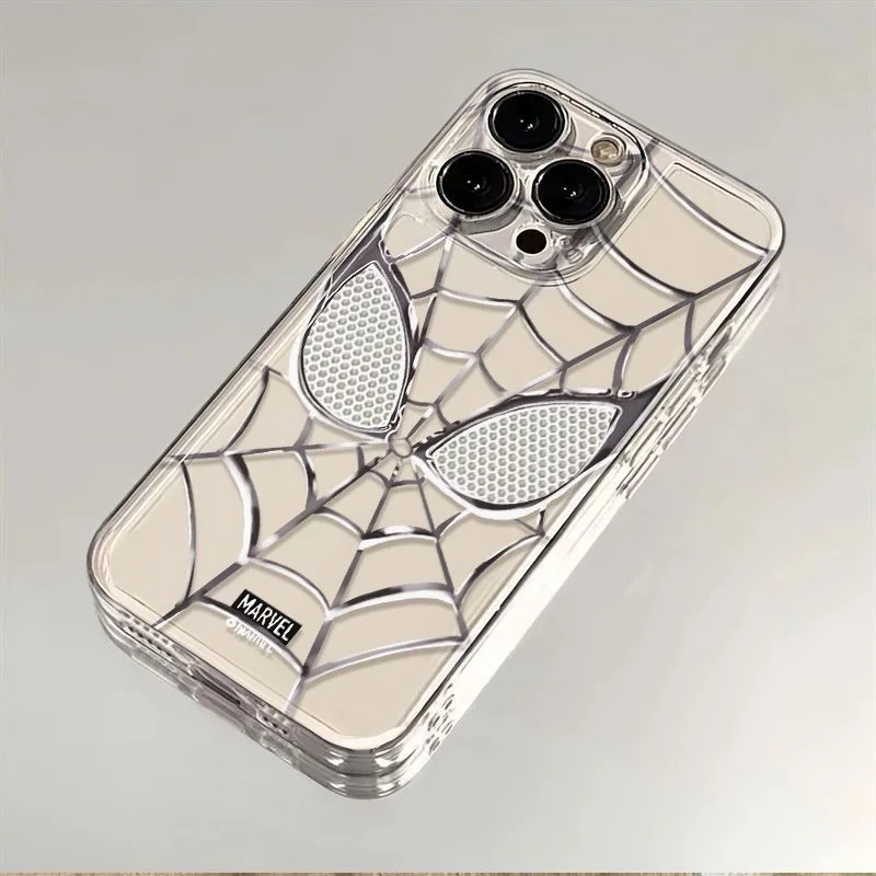 Spider-Man mascot Phone Case For VIVO Y28 V30e Y75 Y03 Y36 Y100 Y17s Y76 Y22s Y16 Y50 Y21 Y20 V29 V23e V21e 5G Transparent Cover