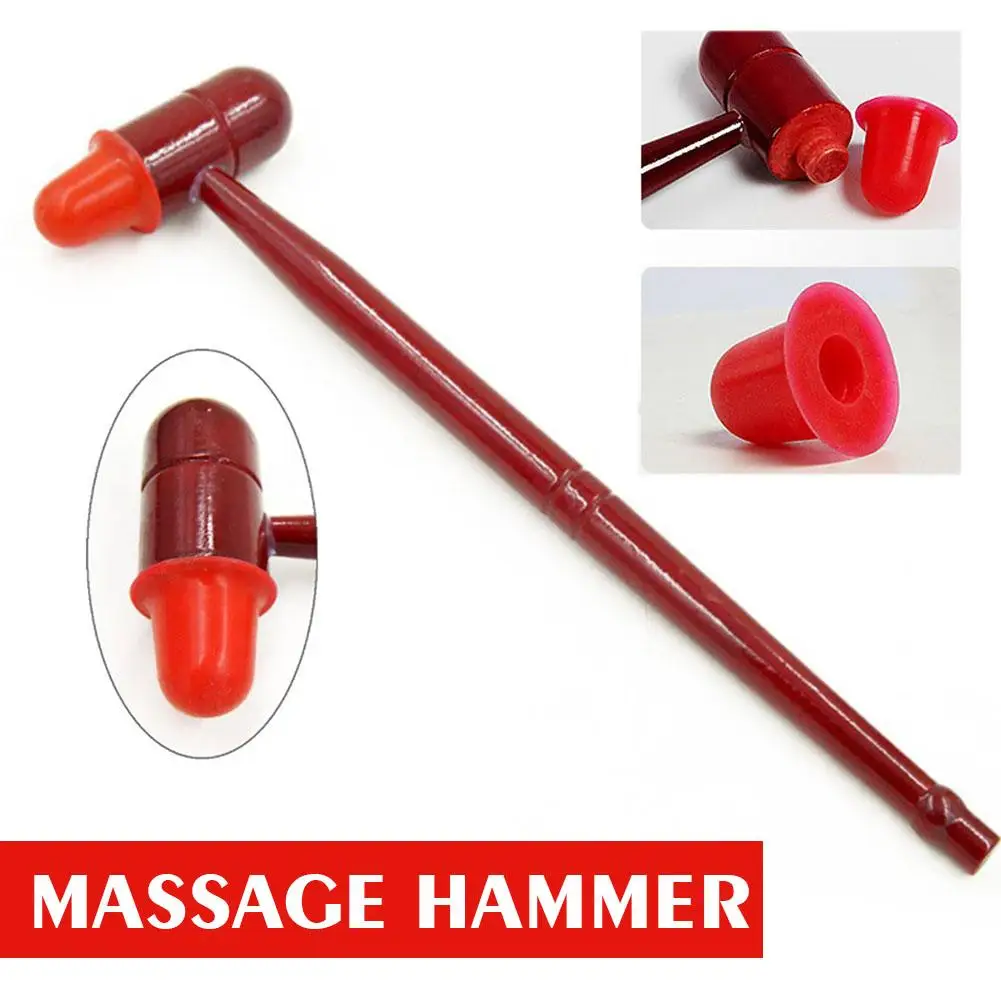 1 Stück tragbarer Massage hammer Mehrzweck-Rückstoß werkzeug Gesundheit Taille Bein entspannen Pflege Nacken massage Hammer Stick nach Hause m5n3