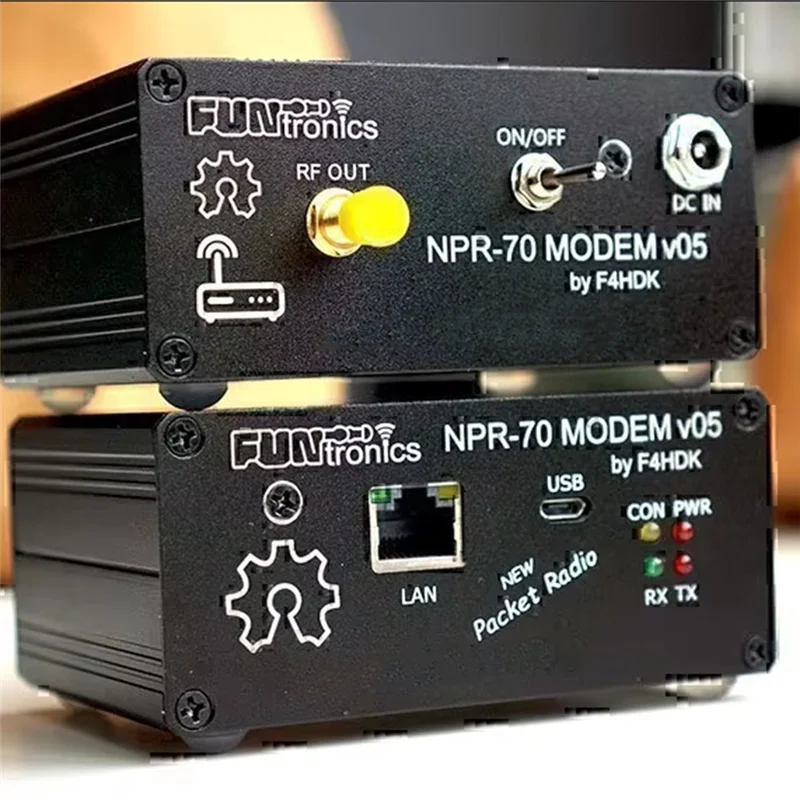 ABNR NPR-70 Modem V05 By F4HDK- Amateur Radio Over 70Cm Band For Packet Radio Communication