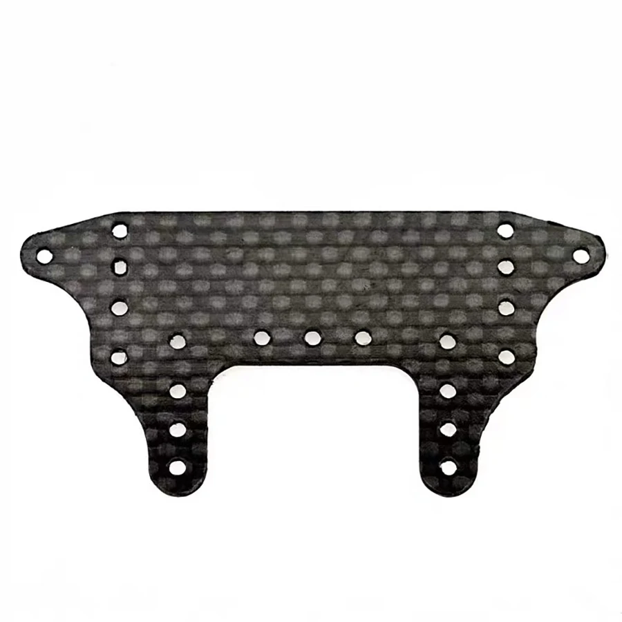Homemade Not Typing Wordless 1.5mm 95125 HG Carbon Fibre Large Area Rear Brake Stay Rear Brake Cowled for Tamiya Mini 4WD Car