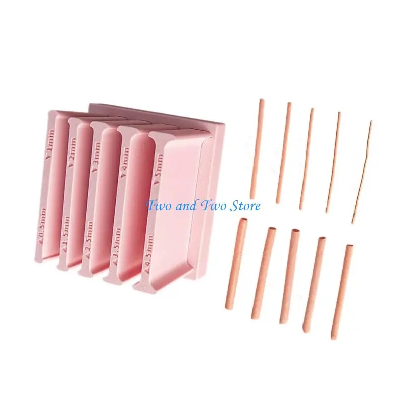 HX6F Creative Clay Thickness Control Roller for Handmade Jewelry and Craft Supplies