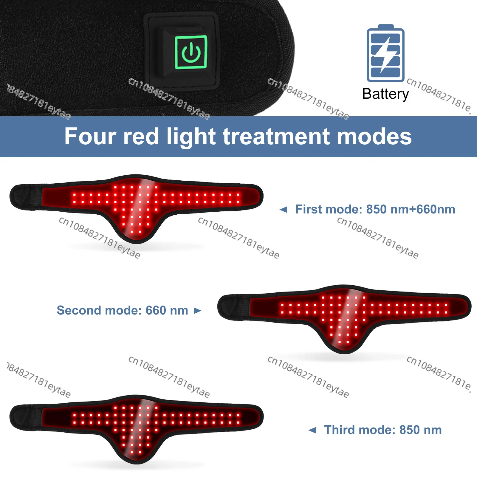 Portable pet physiotherapy, restore wound healing and fracture automatic timing