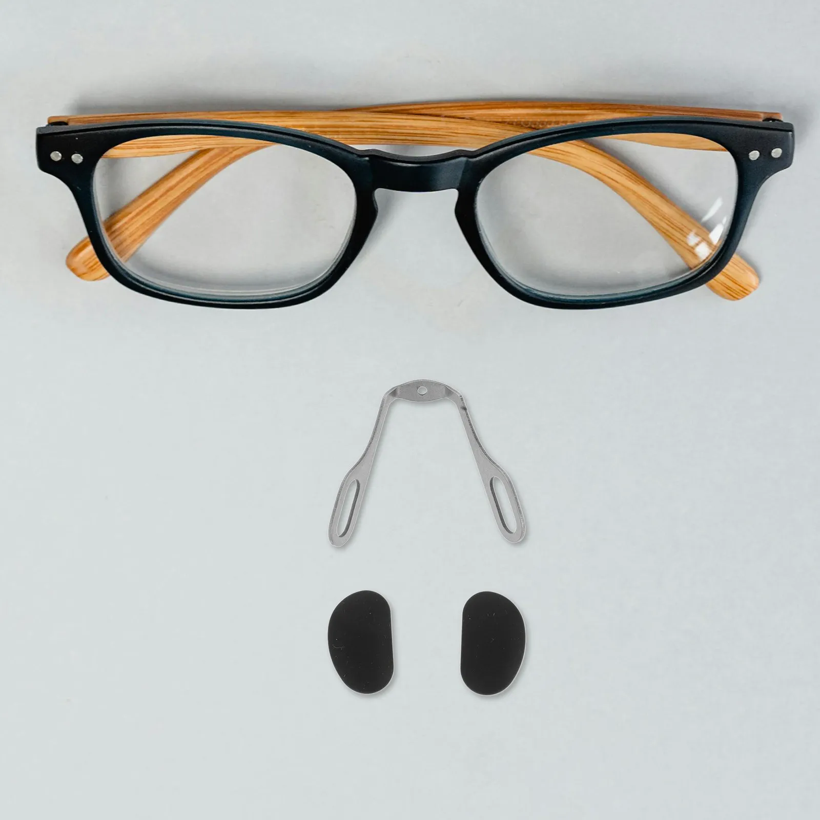 Stabilizer Screw In - Glasses Nose Bridge Pads Screw-in U-Shaped