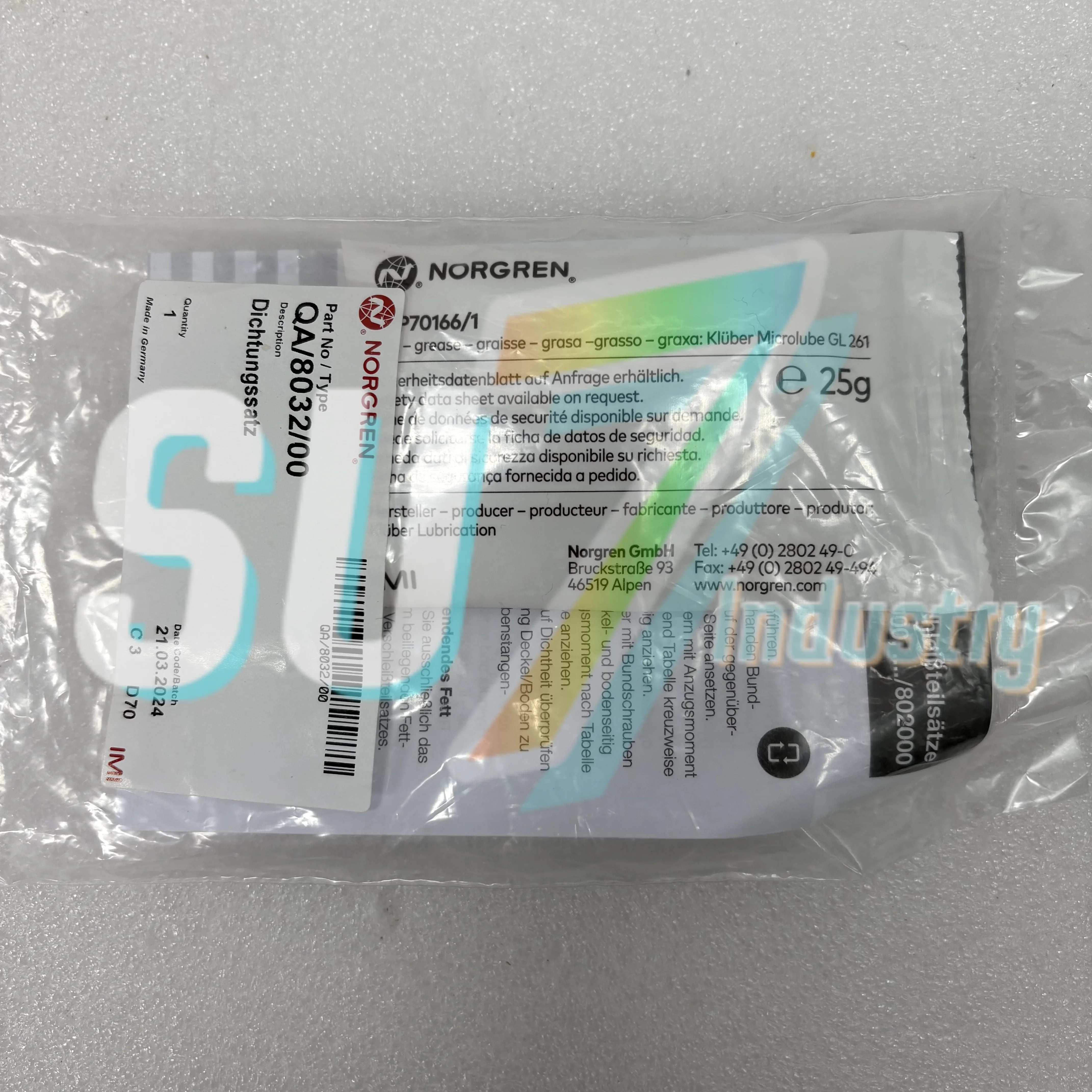 QA/8032/00 실린더 수리 키트