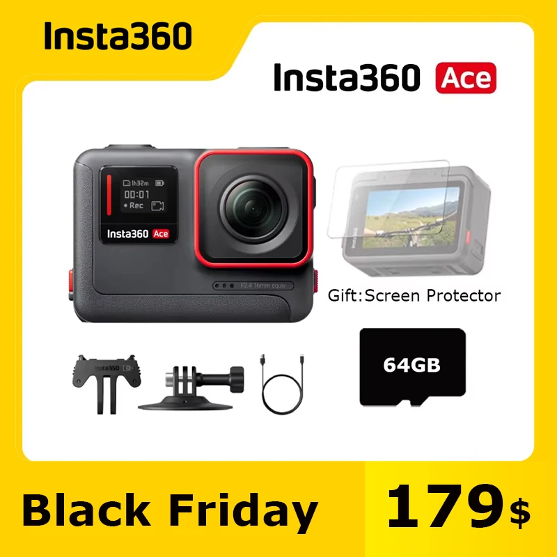 100% Original Insta360 Ace Action Camera - 1/2\