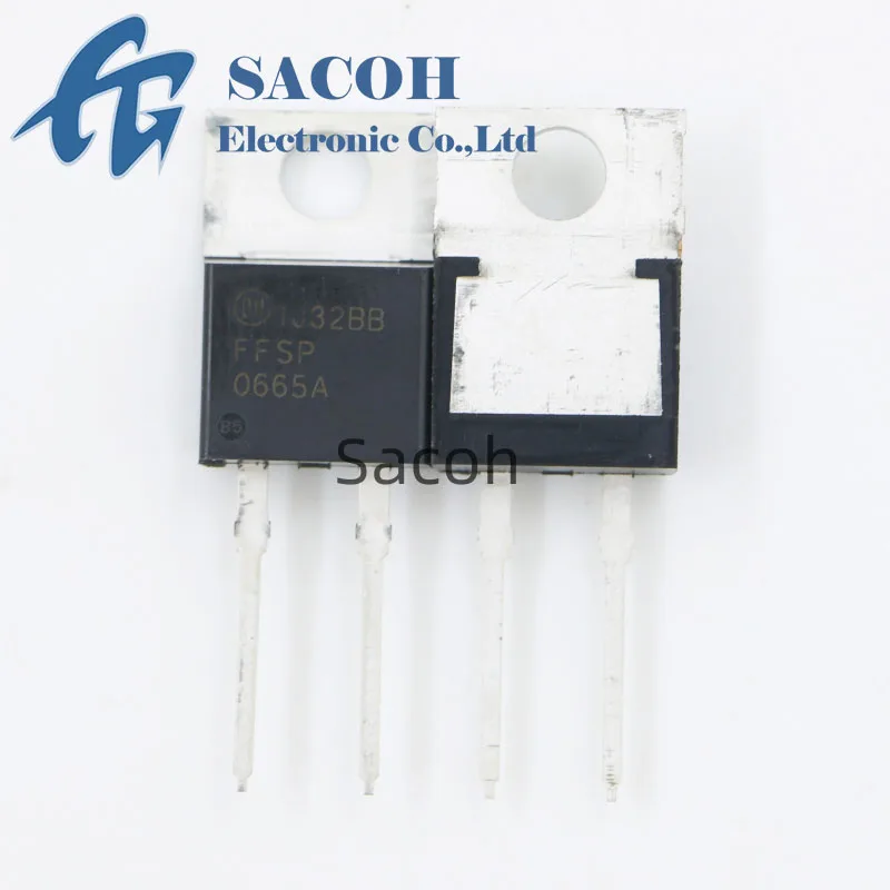 シリコンカーバイドショットキーダイオード、オリジナル、新品、ffsp0665a、ffsp0665b、ffsp0865a、ffsp0865b、ffsp0465a、から-220、6a、650v、5個/ロット