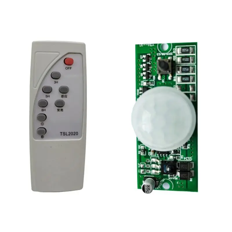 

Desired-3.2V 3.7V Remote Control PIR Solar Integrated Street Lamp Sensor Circuit Board Remote Control PIR Circuit Board