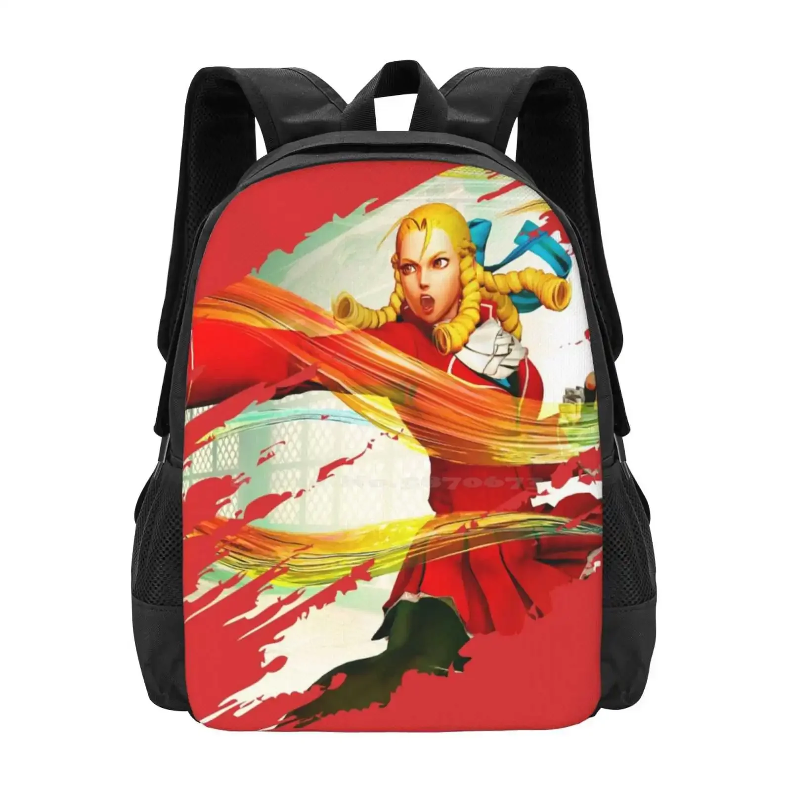 

Сумка Karin, рюкзак для мужчин, женщин и девочек-подростков, Karin Kanzuki Kantsuki Arcade 5, персонаж видеоигр, PS4, ПК Rip Sfv