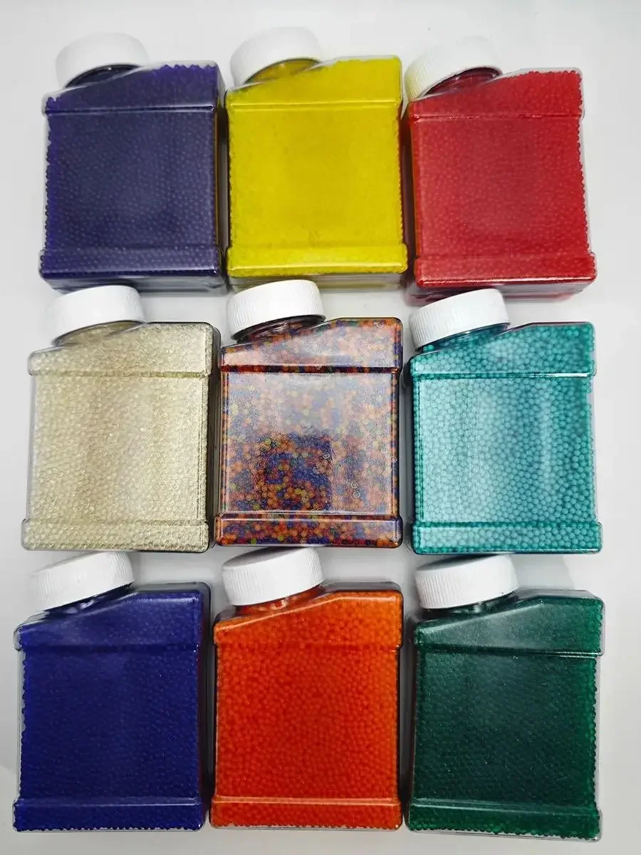 50000PCS 물 젤 공 7-8MM 총 장난감 총알 액세서리 여름 야외 촬영 어린이 성인을위한 물 스포츠 게임 장난감을 재생