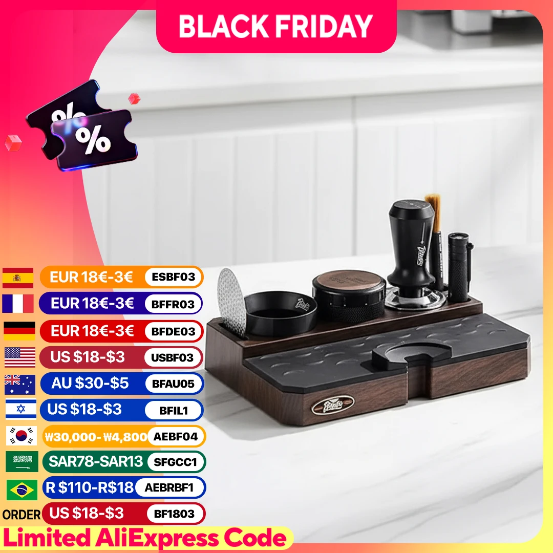 

51-58 мм ABS держатель портафильтров для кофе, стойка для фильтра для кофе, коврик для тампера для эспрессо, подставка, инструменты для кафе, аксессуары для кофе для бариста