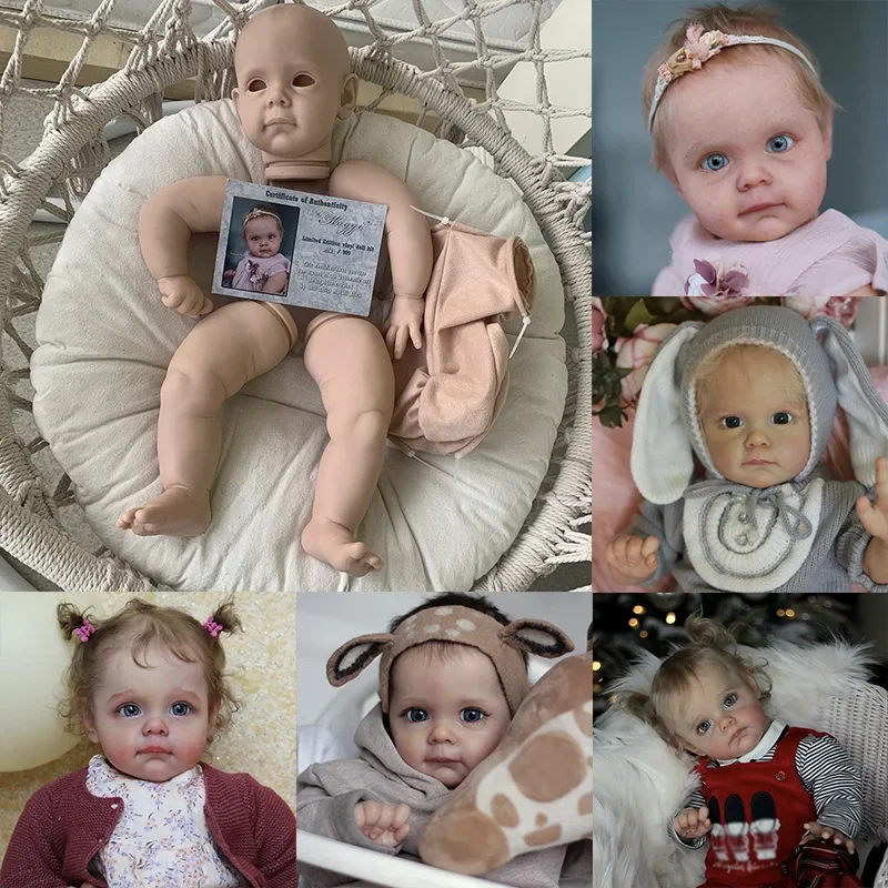 23Inch Maggi Reborn Doll Kit with COA Limited Edition Popular Kit Soft Touch Fresh Color Vinyl Kit