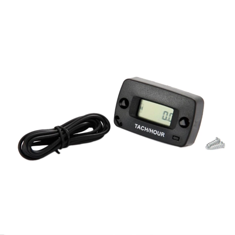 

Digital Waterproof Inductive Engine Tachometer Used For Motorcycle ATV Marine Boat Generator Chainsaw Glider Outboard