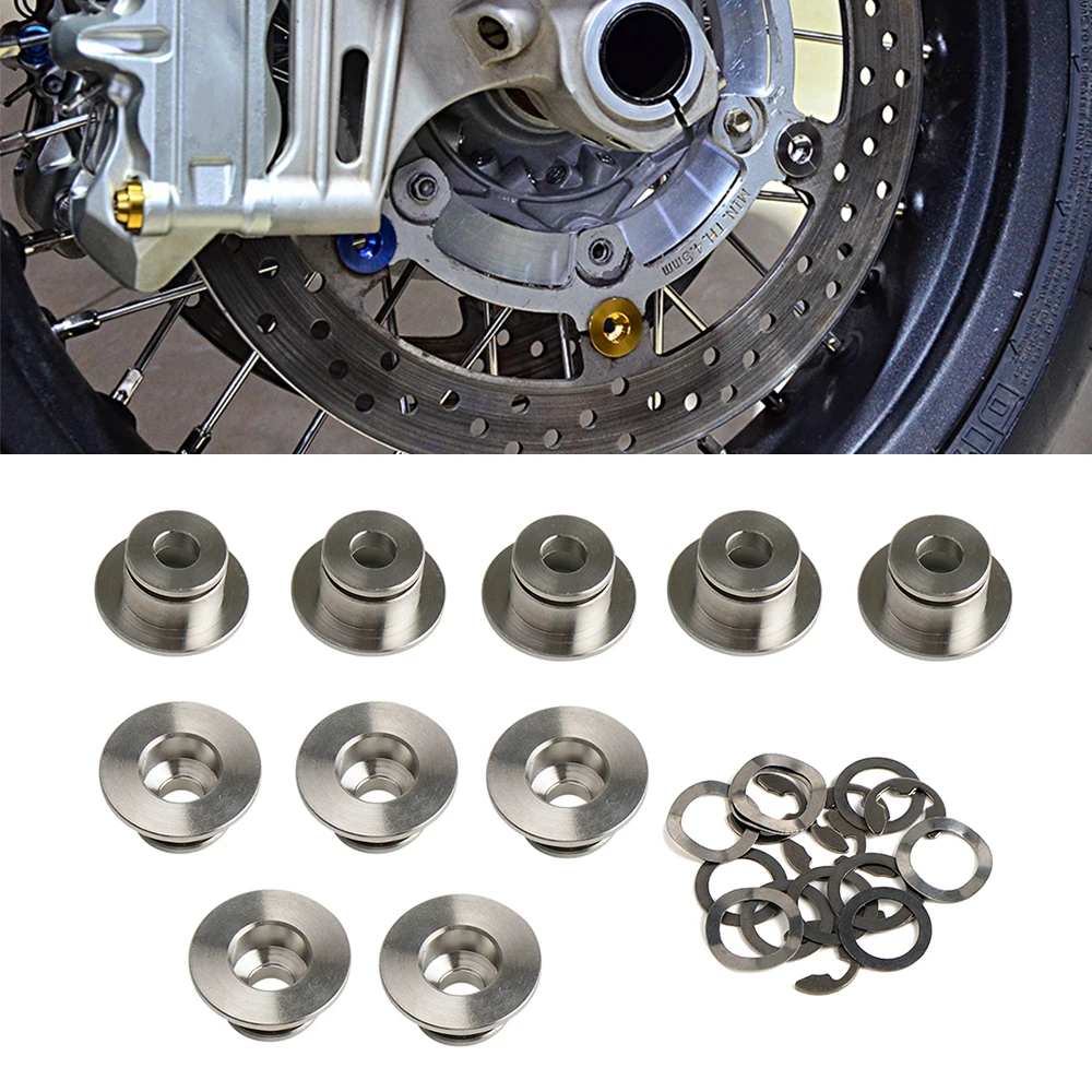 

6/10PCS Brake Disc Bobbin Kits For KTM Harley Yamaha Honda Bmw Kawasaki Suzuki Triumph Aprilia Ducati Husqvarna Cfmoto Benelli