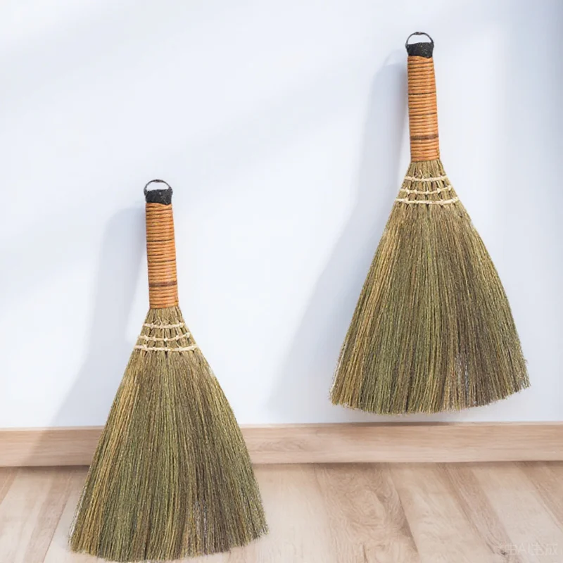 2pcs Wooden Desktop Cleaning Lightweight Compact Small For Household Use Fine Workmanship Broom Tool Cleaning Broom