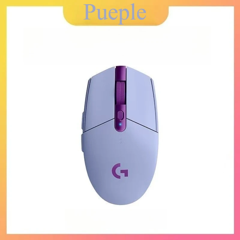لوجيتك G304 ماوس سلكي لاسلكي/G102 لايت سبيد 1 مللي ثانية استجابة (G304) هيرو 12K ديسيبل متوحد الخواص مريح للألعاب الطويلة