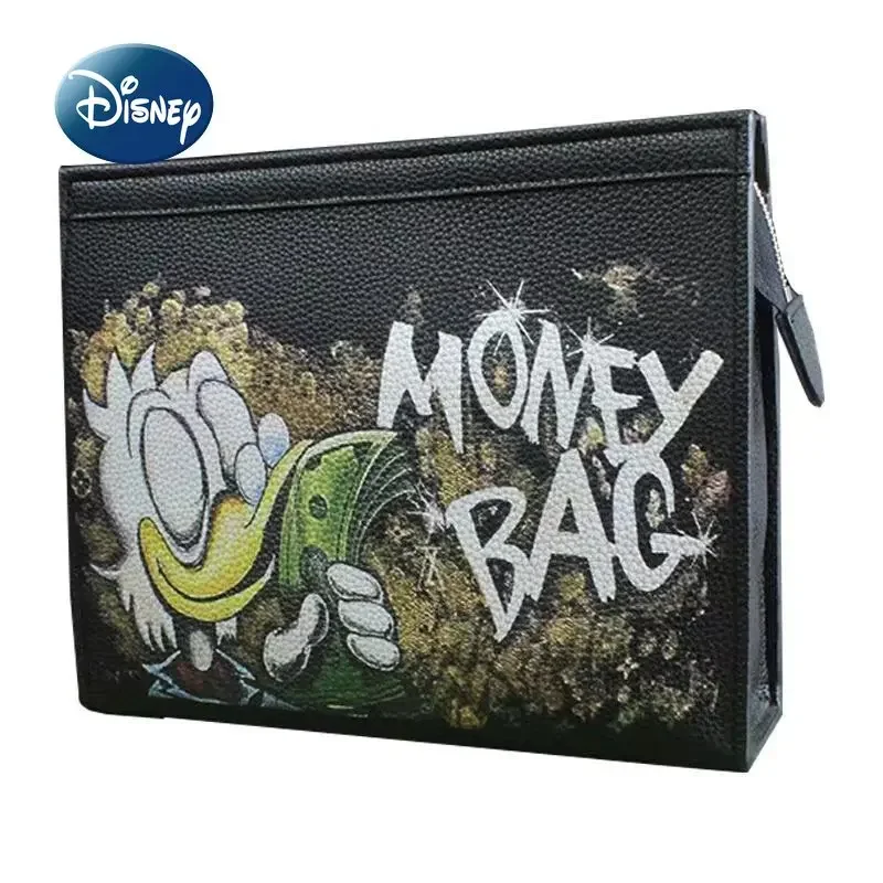 

Disney Donald Duck New Men's Handbag Fashion Men's Shoulder Messenger Bag Luxury Brand Men's Bag Large Capacity High Quality