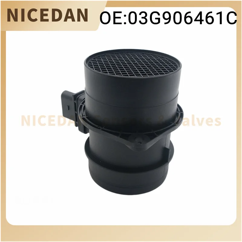 

03G906461C New MAF Mass Air Flow Sensor For AUDI A3 A4 A5 A6 2.0 TDI SKODA OCTAVIA VW GOLF PASSAT TIGUAN Car Parts 0281002735