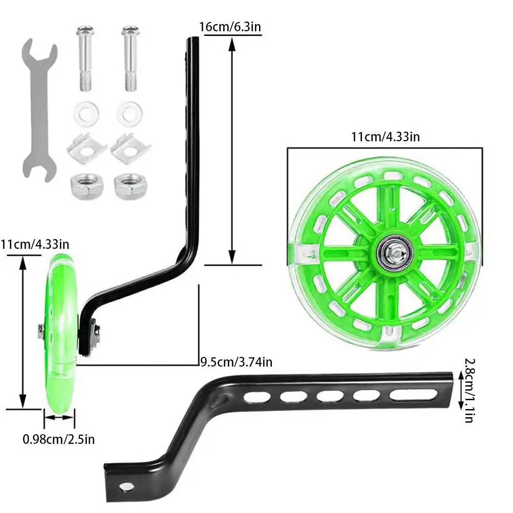 عجلة مساعدة لدراجة الأطفال عجلات تدريب للأطفال لعجلة مساعدة لدراجة الأطفال مقاس 12-20 بوصة #2