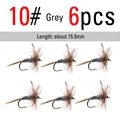 6PCS Grey 10