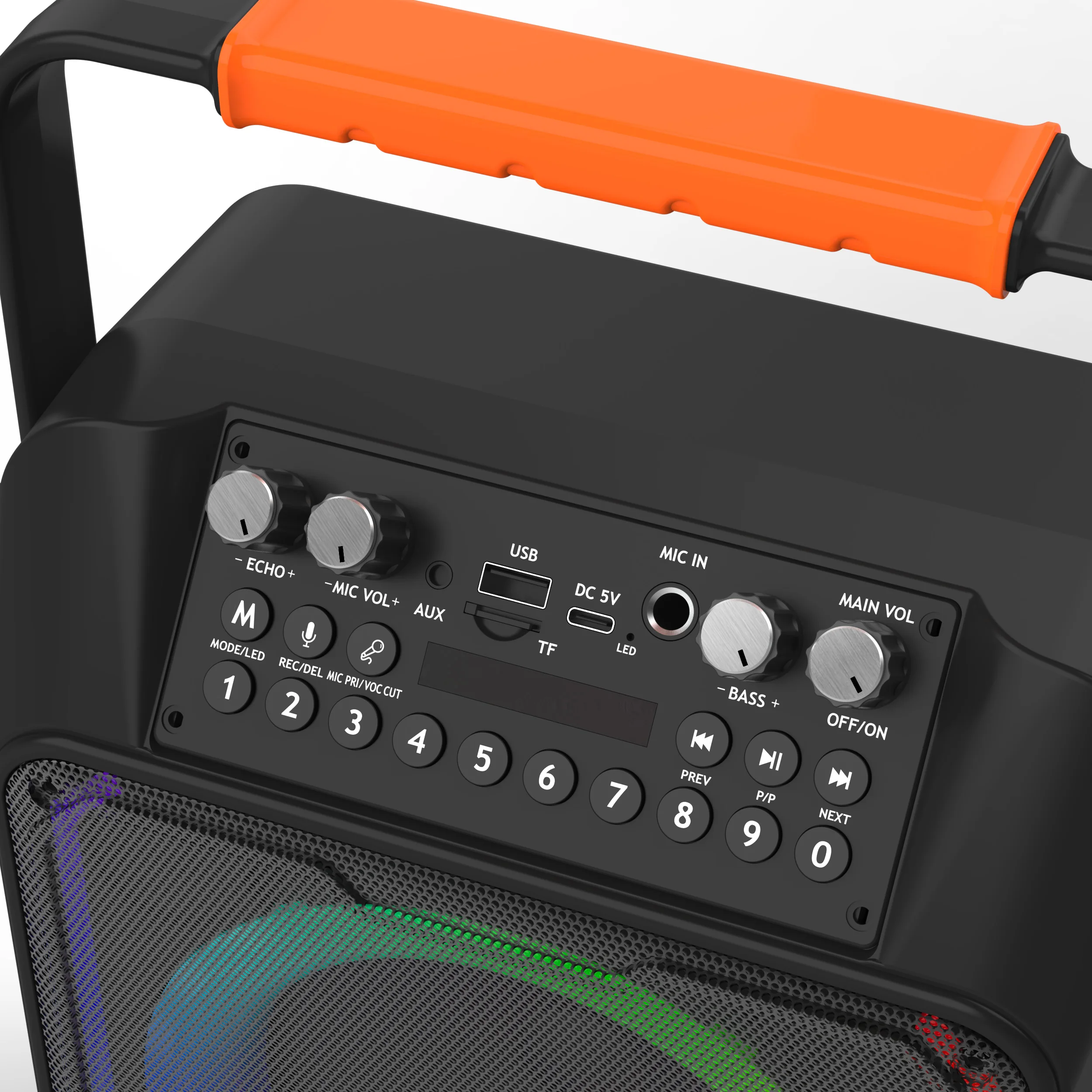 Najlepiej sprzedający się nowy głośnik karaoke AMZ z 2 mikrofonami, przenośny głośnik Bluetooth na imprezy na zewnątrz, urządzenie do karaoke BlueTooth