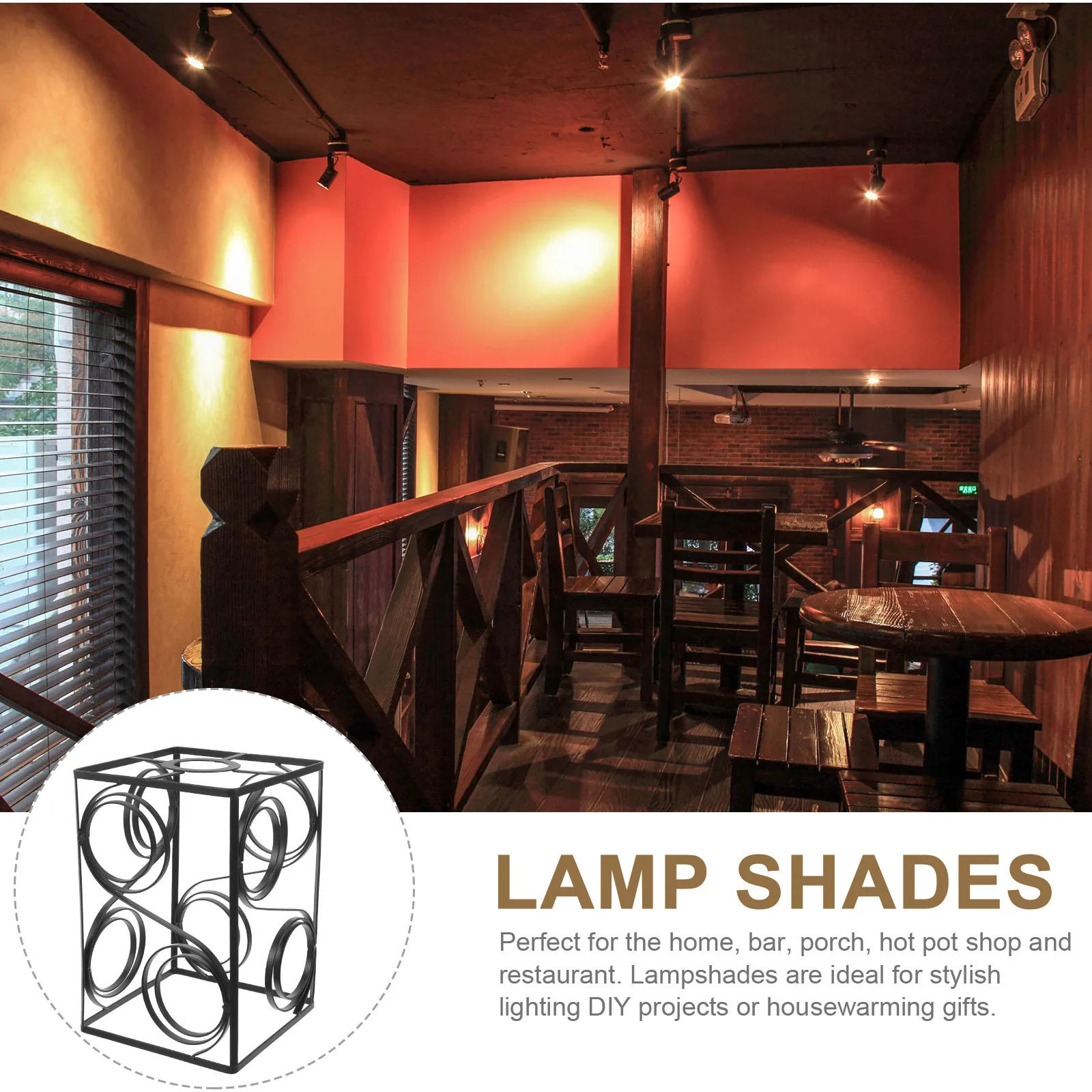 

Metal Lamp Shade Replacement Durable Small Table Lamp Shade for Office Desk Light Cover Retro Style Light Covers