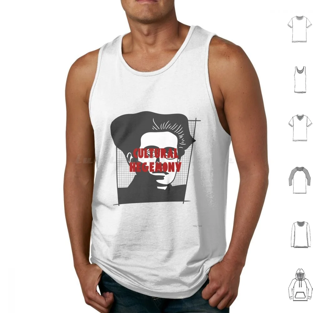 Cultural Hegemony ( Antonio Gramsci ) Tank Tops Vest Sleeveless Portrait Culture Marxism Marxist Theory Science Hegemony