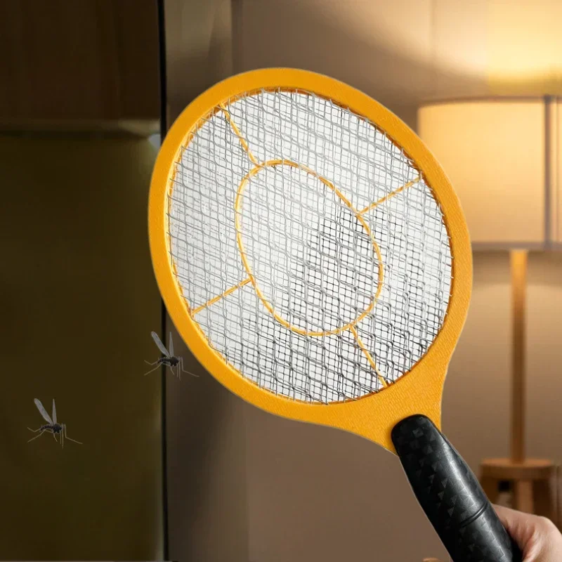 Portable Electric Fly Insect Bug Zapper Handheld Insect Fly Swatter Racket Mosquitos Killer Pest Control AA Batteries Power