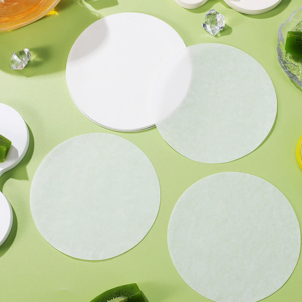 

100 Sheets Leak Proof Beverage Bottle Sealing Paper Drink Cup Sealers White Drinking Papers Films Coffee Milk Tea Juice Hot Cold