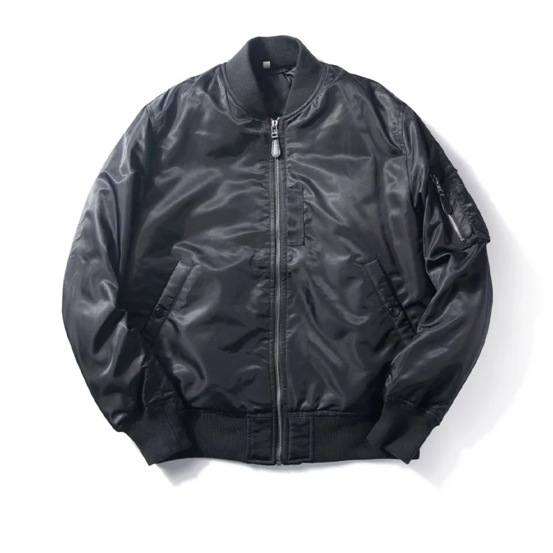 

from American Retro Tee-Color Air Force Cotton Jaet Men's Casual Large Size Matching All round Long Sve Loose Fit