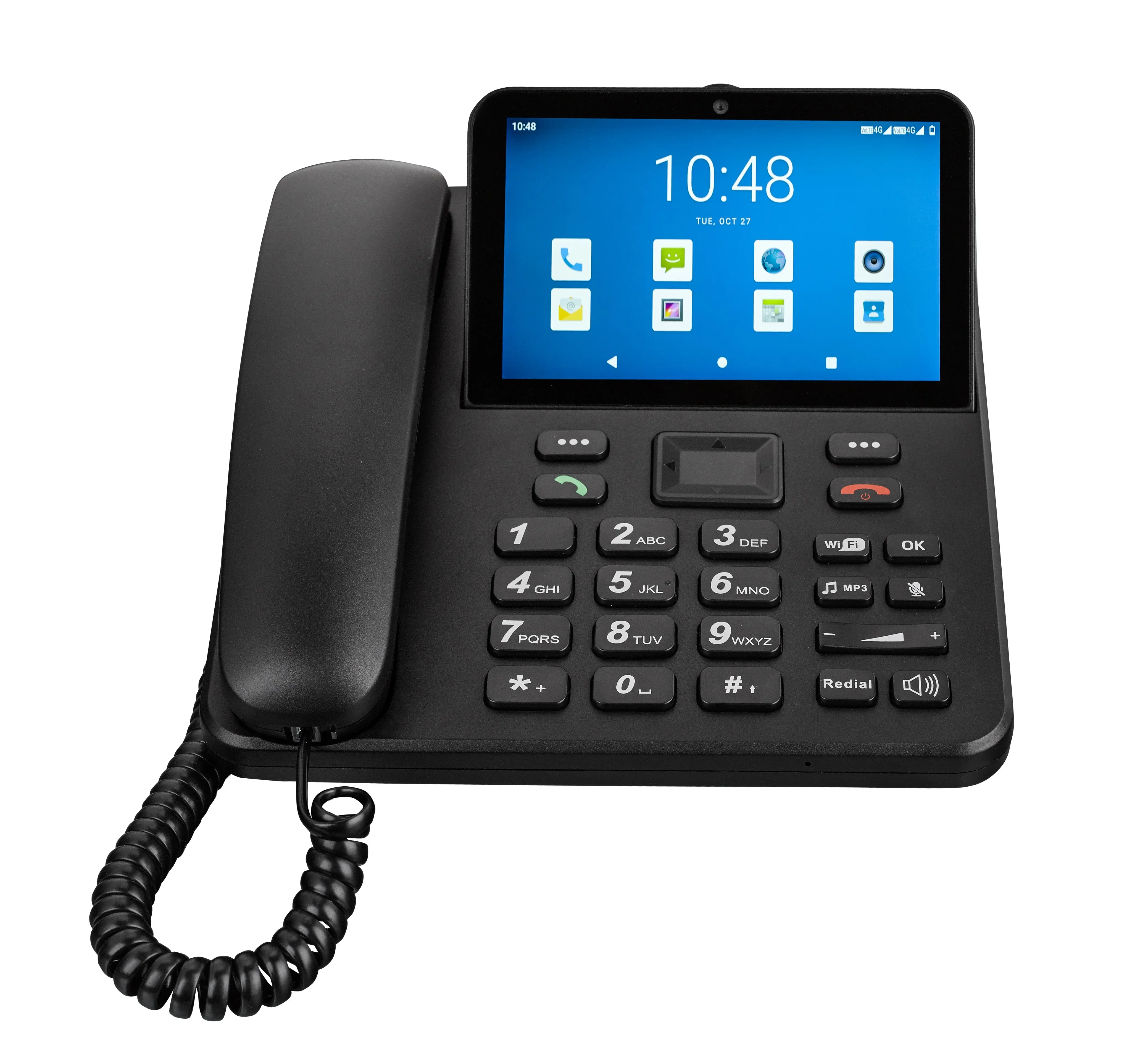 4G 3G Cordless Landline Phone Tablet Smart Android 10 Telephone 8 Inch 2g/16g Handset Phone Support Video Call