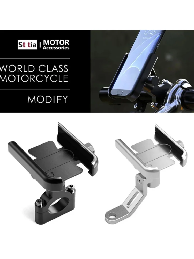 AliExpress NONE Motorcycle Bicycle Phone Holder GPS Bracket Cellphone Stand Handlebar Mount Adjustable Bike Phone Holder Non-slip Cycling Bracke