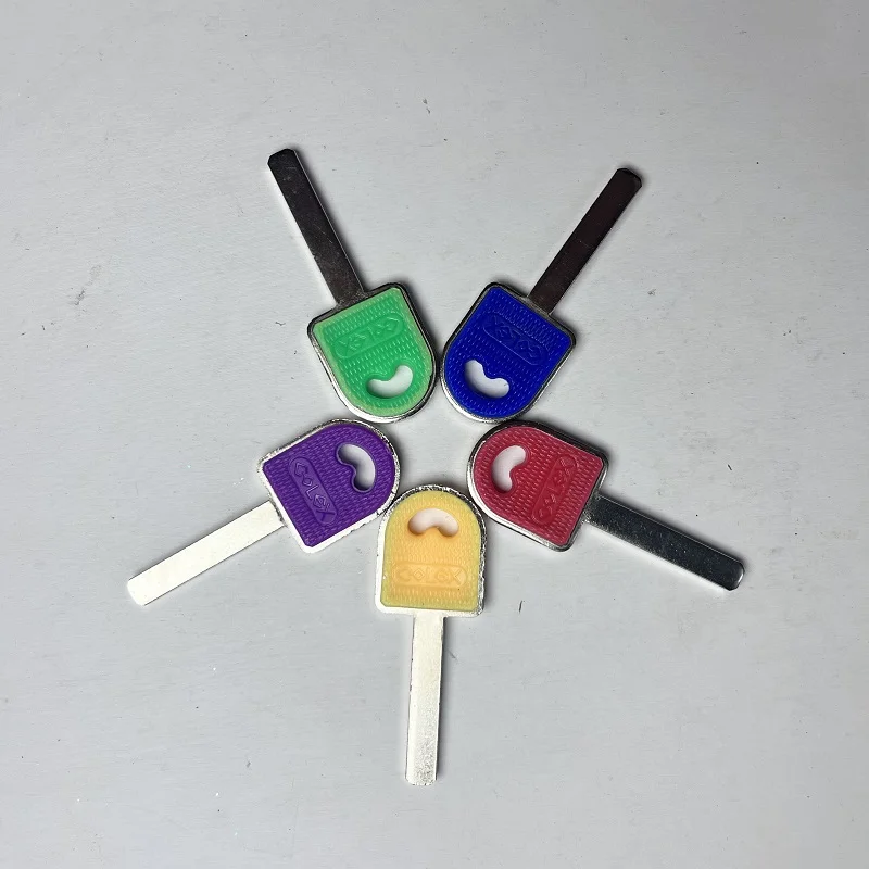 5 ชิ้น/ล็อตสีเปล่า Disc Detainer key สําหรับ Shed, โซ่, ประตู, กุญแจโรงรถว่างเปล่า