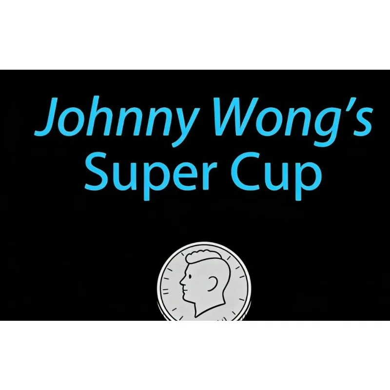 

Магический трюк «Супер Кубок» (полдоллара): 3 монеты, проникающие сквозь металлический стакан. Фокусы для магов, иллюзии крупным планом, реквизит для ментализма, забавный реквизит.