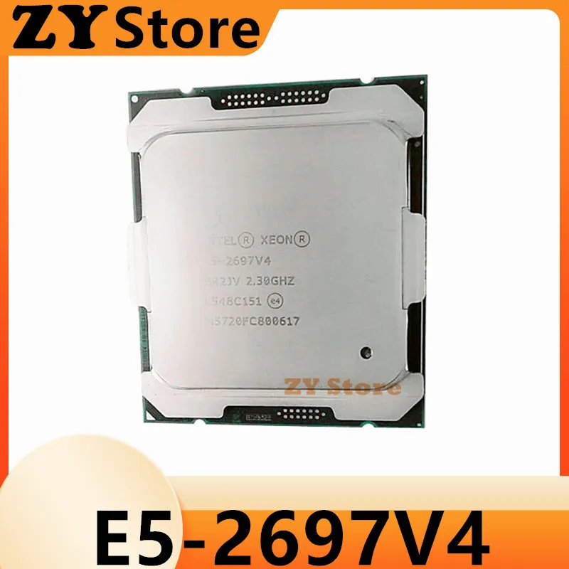 Xeon E5-2697V4 CPU 14nm 18 Cores 36 Threads 2.3GHz 45MB 145W processor LGA2011-3 for X99 motherboard E5 2697V4