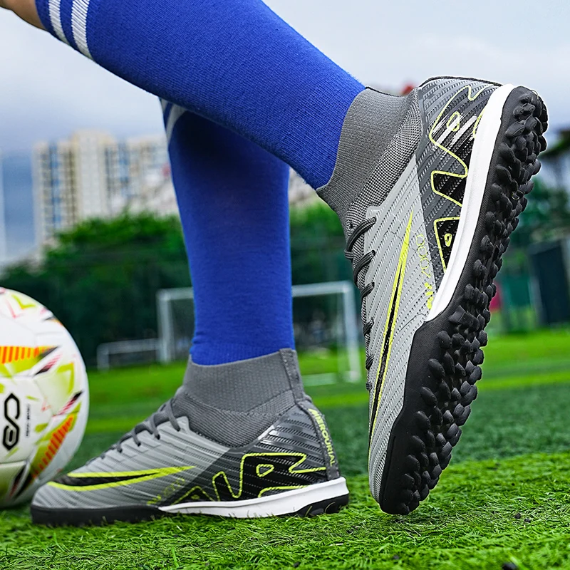

High Quality Football Boots Society Cleats Soccer Shoes Original Footbaball Field Boots Fast Training Professional TF/FG Sneaker