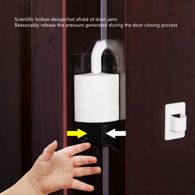 Baby anti-pinch hand door stop Child safety door card lock door stop protects child finger deadbolt hanging door stop