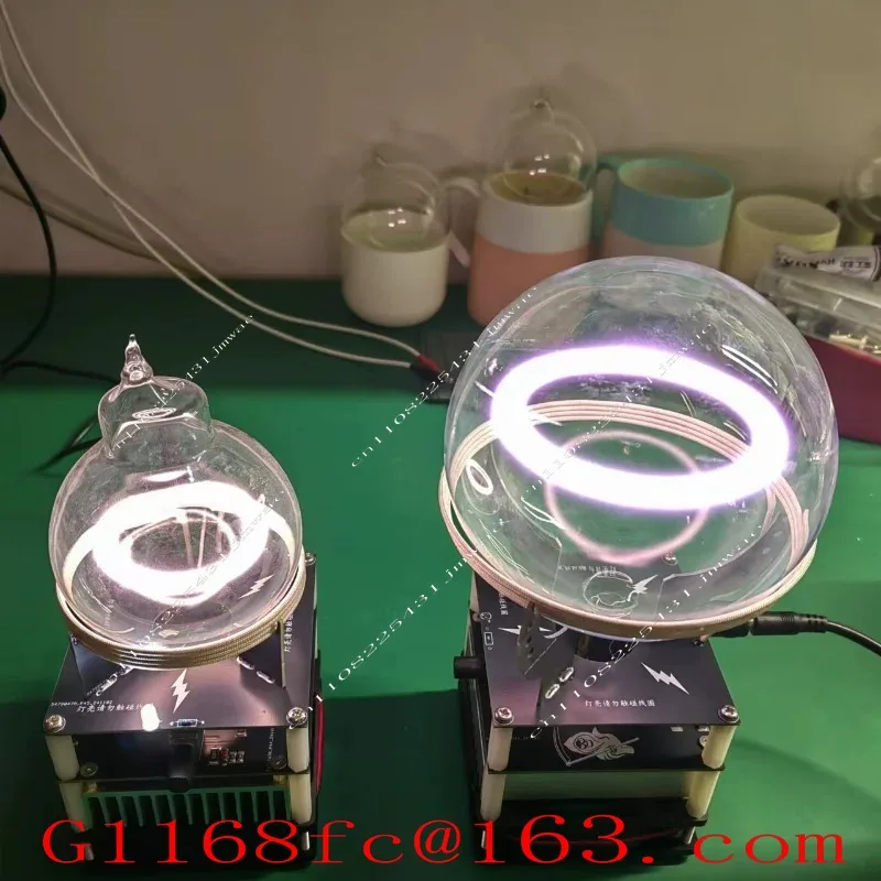 Plasma Ring Plasma Ark Reactor, Inert Gas Luminescent Ball, Ion Ball for Stunning Visual Effects and Energy Display