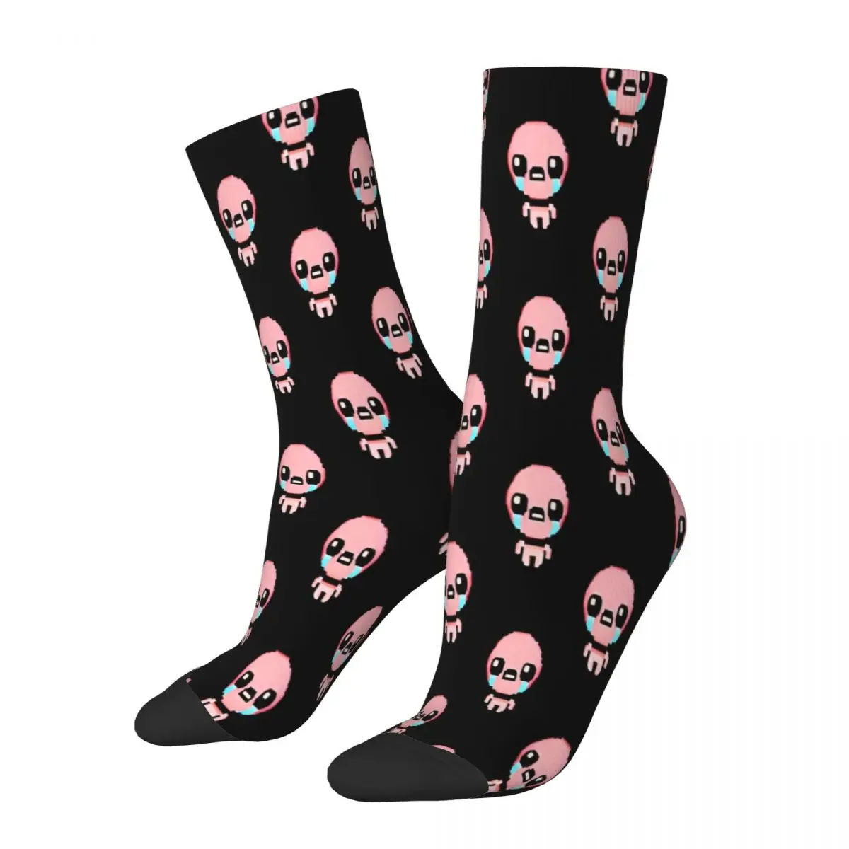 Male Men Socks Hip Hop The Binding Of Isaac Afterbirth Baby Apocalypse Art Cartoon Sock Sport Women Socks Spring Autumn Winter