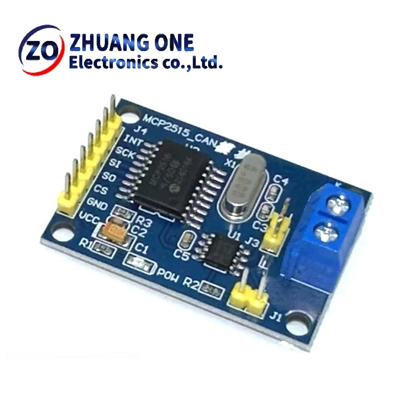 MCP2515 CAN Bus Module TJA1050 استقبال SPI ل 51 اردوينو لتقوم بها بنفسك عدة MCU ARM تحكم