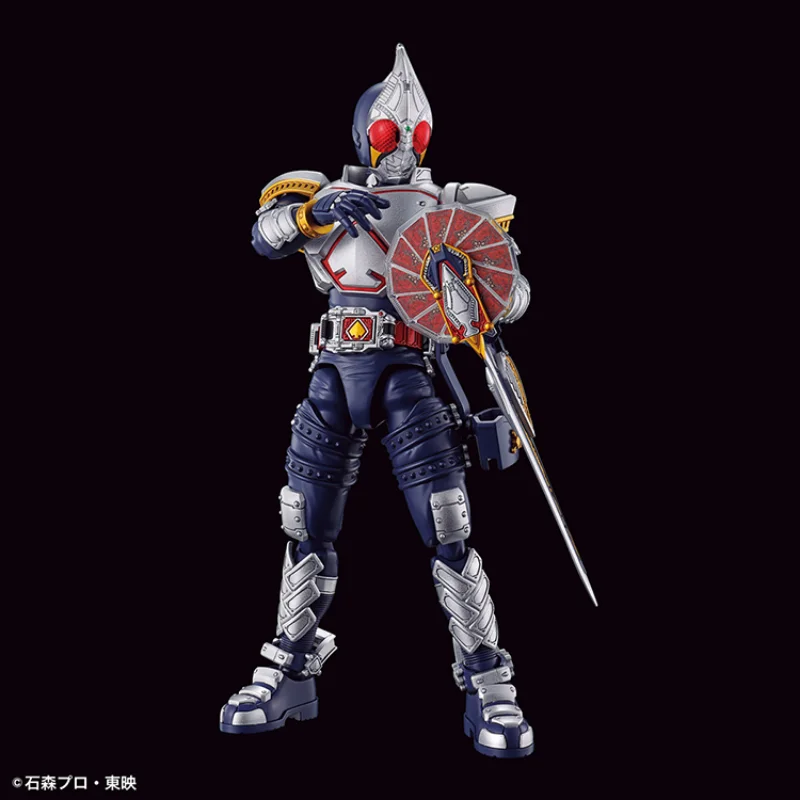 Bandai-figura de acción de Kamen Rider Blade para niños, modelo coleccionable, juguetes estándar enmascarados, modelo Original de Anime, regalos