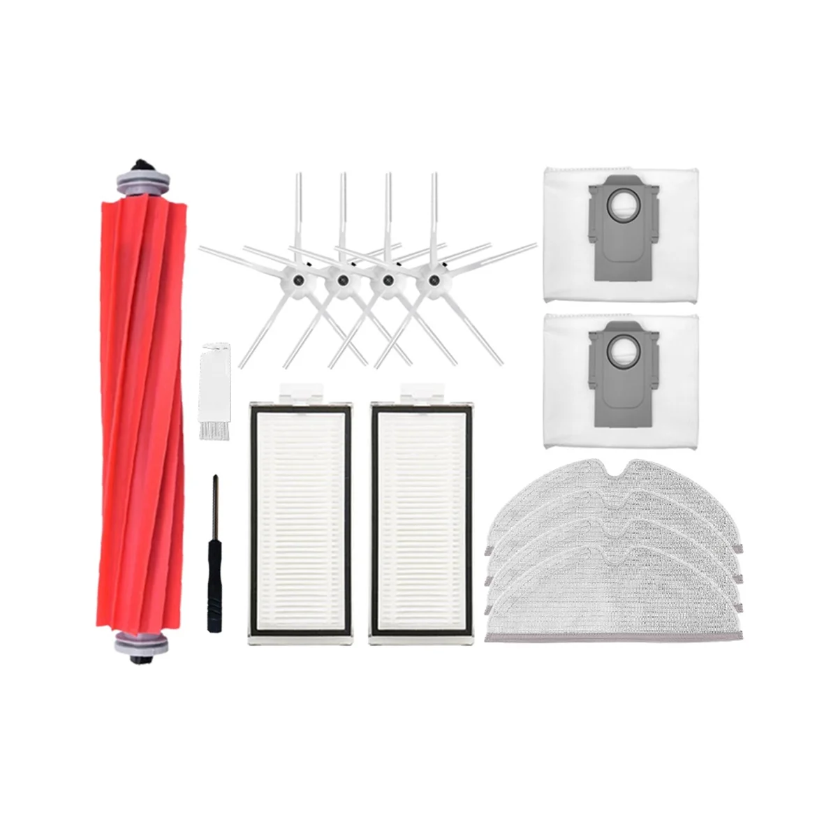 

A06P-For Roborock Q7 Q7+ Q7 Max Q7 Max+ Q7 Plus Q7 Max Plus T8 Main Side Brush Hepa Filter Mop Robot Vacuum Cleaner Parts